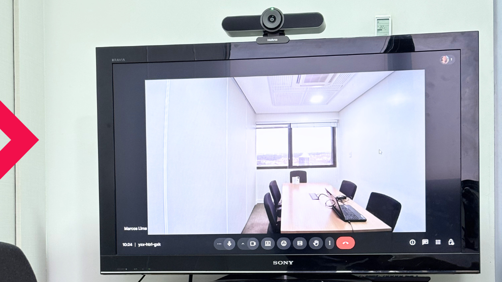 Salas de Reunião no Prol Office com conectividade total